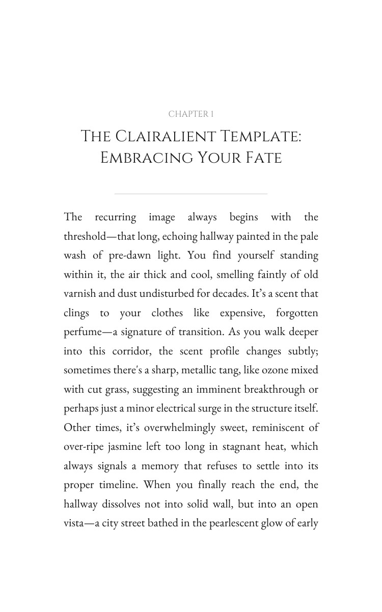 Clairalient Sleep Dreams Decoded: Your Existence Evolved interior preview