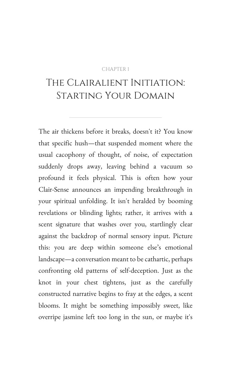 Clairalient Spiritual Awakening Atlas: Your Rise Materialized interior preview