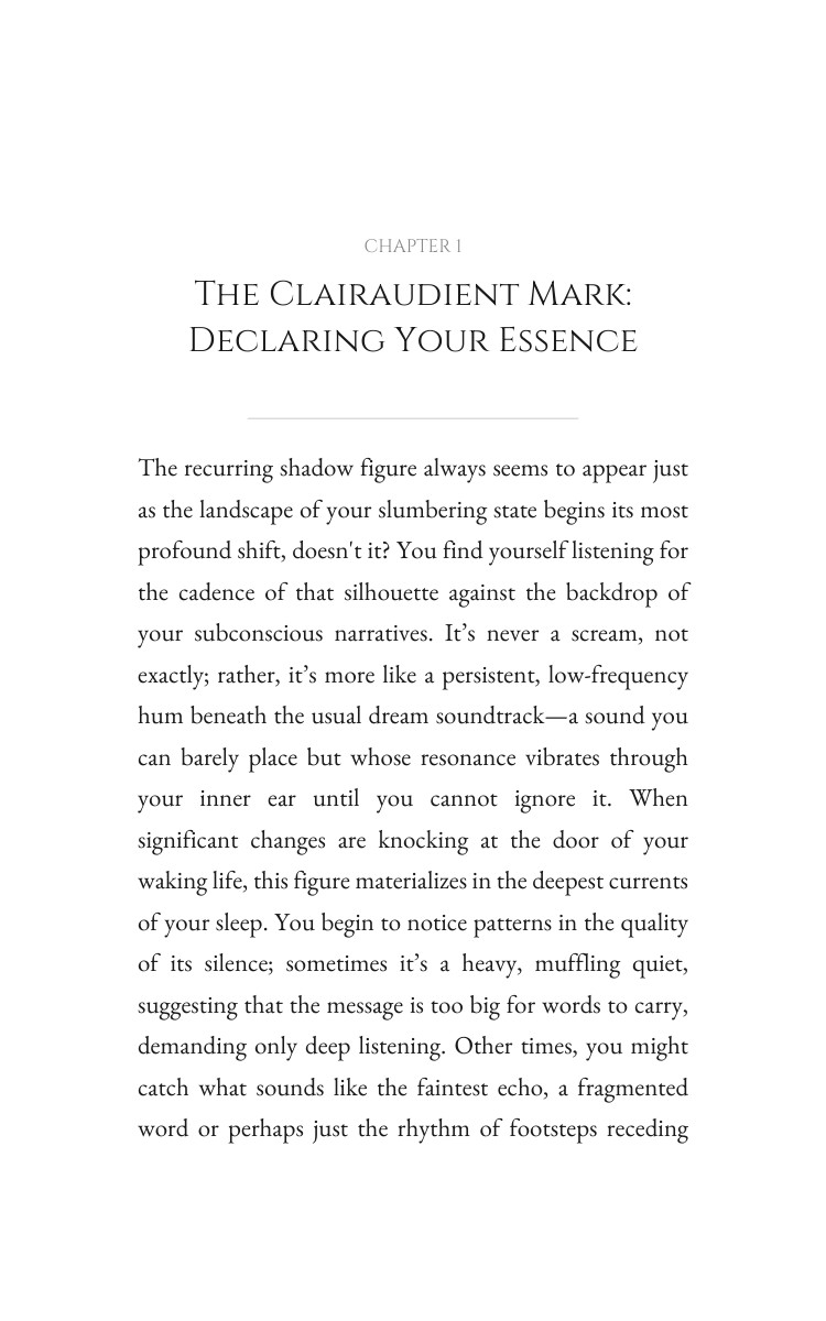 Clairaudient Dream Interpretation Elevation: Your Quest Synthesized interior preview