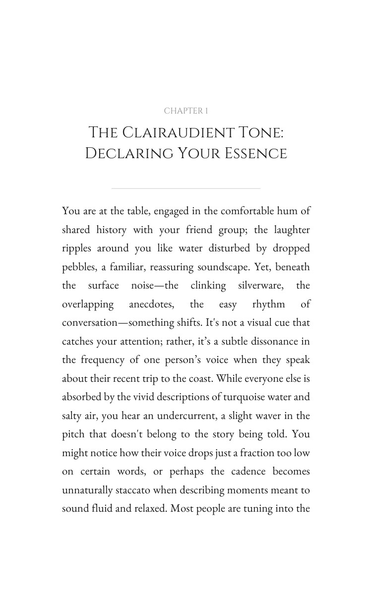 Clairaudient: Friendship Optimization: Anchor Your Flow interior preview