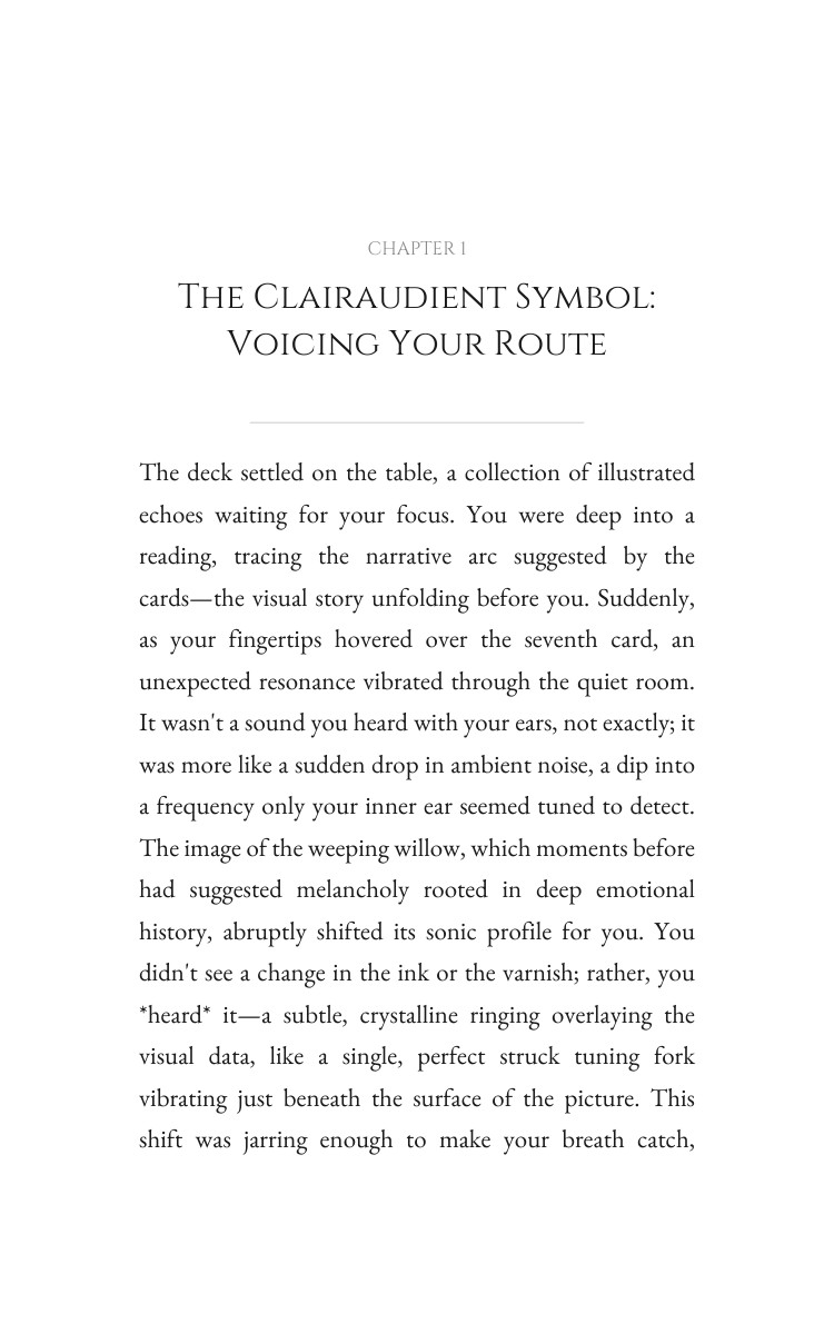 Clairaudient Guide to Divination Tools: Your Territory Harmonized interior preview