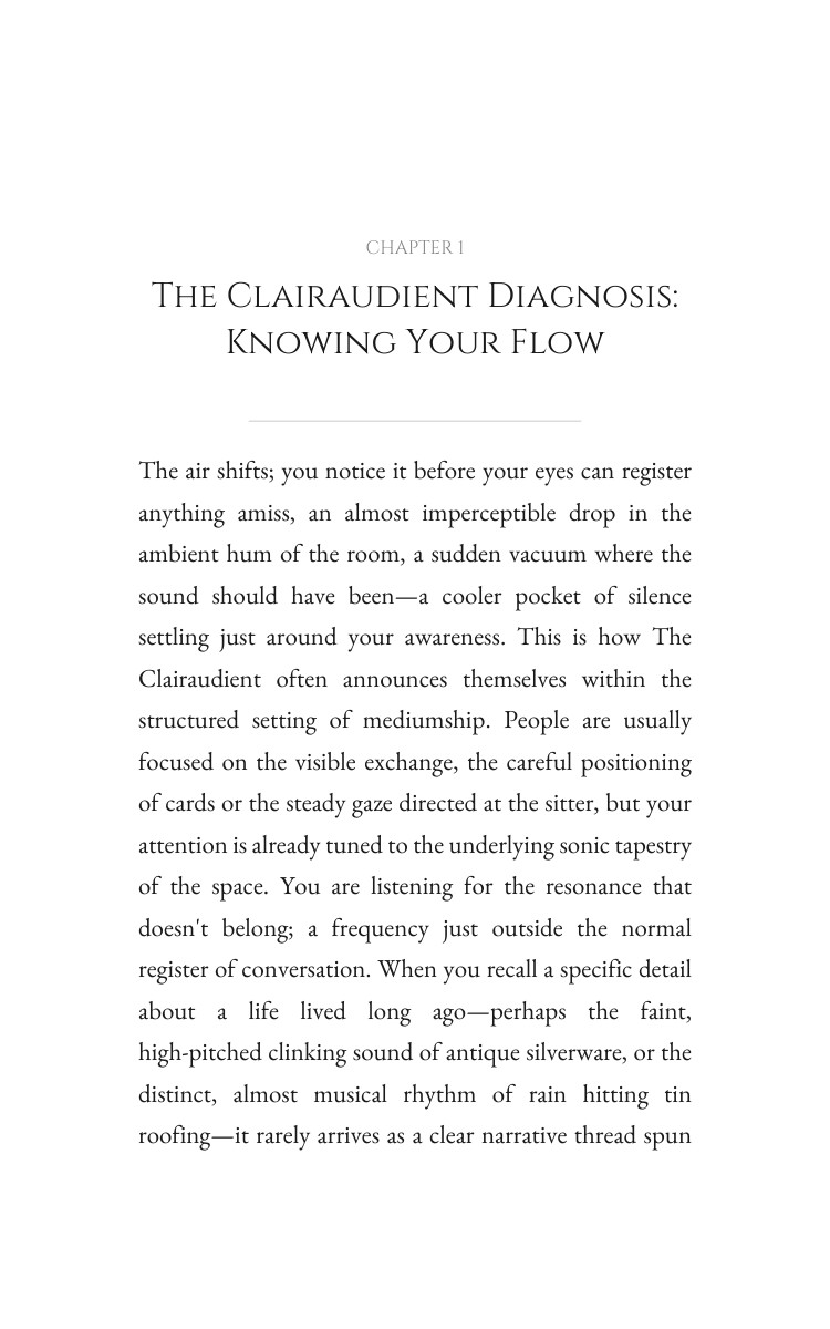 Clairaudient Mediumship Elevation: Your Fire Evolved interior preview