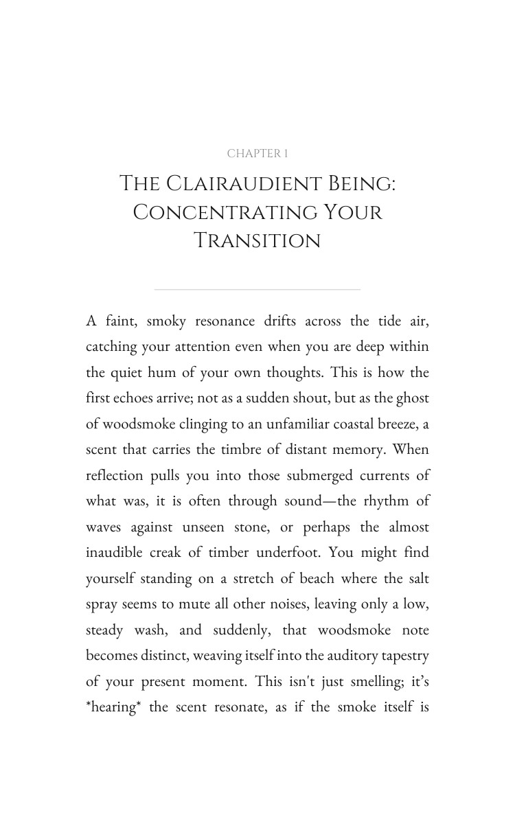 Clairaudient: Past Life Amplification: Strengthen Your Search interior preview