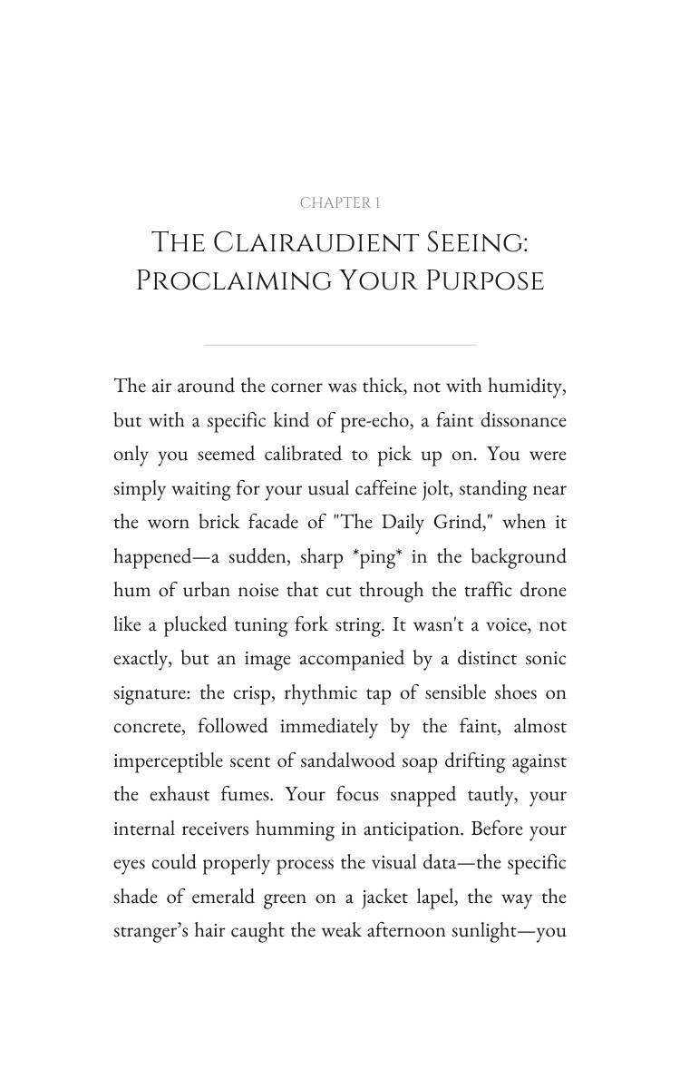 Clairaudient Precognition Cornerstone: Accelerate Your Potential interior preview