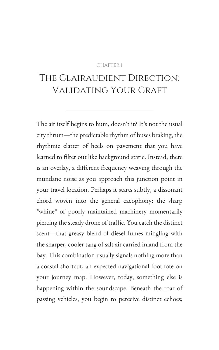 Clairaudient Travel Location Companion: Organize Your Change interior preview