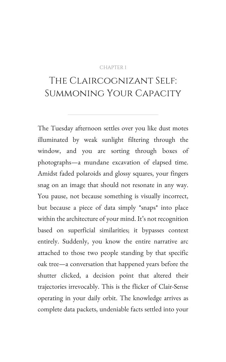 Claircognizant Daily Practice: Your Path Forward: Your Mission Decoded interior preview