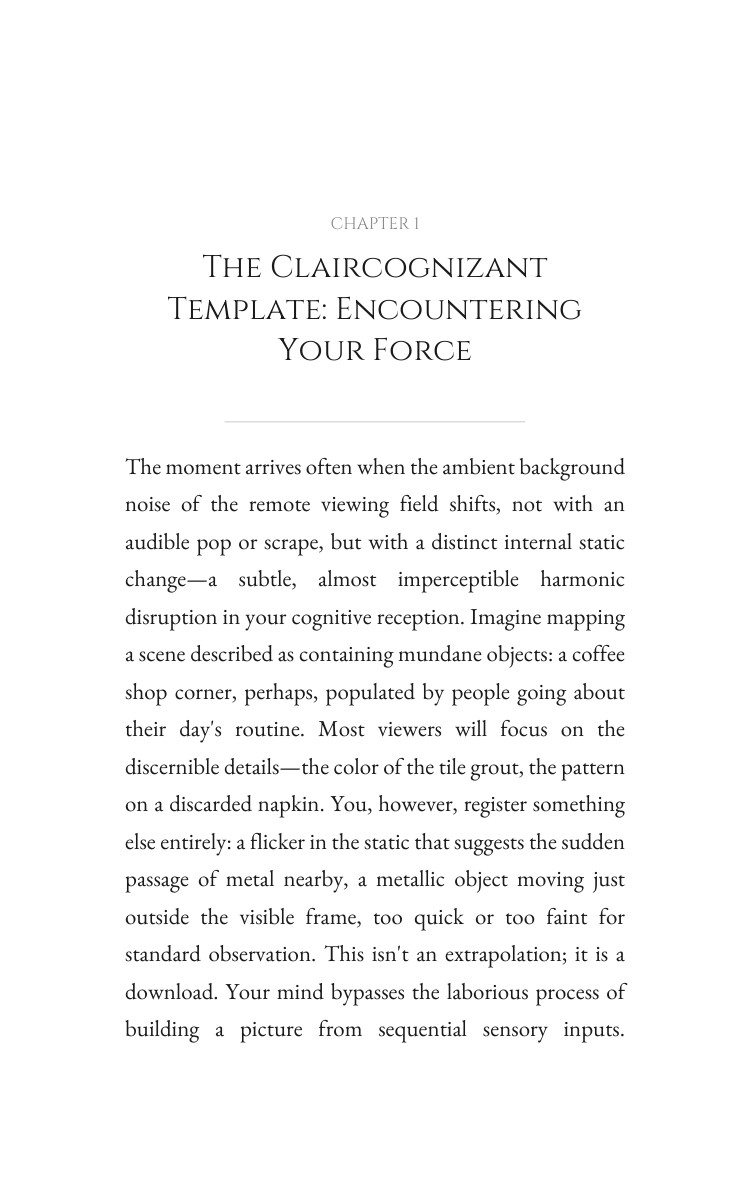 Claircognizant Guide to Remote Viewing: Your Aspiration Catalyzed interior preview