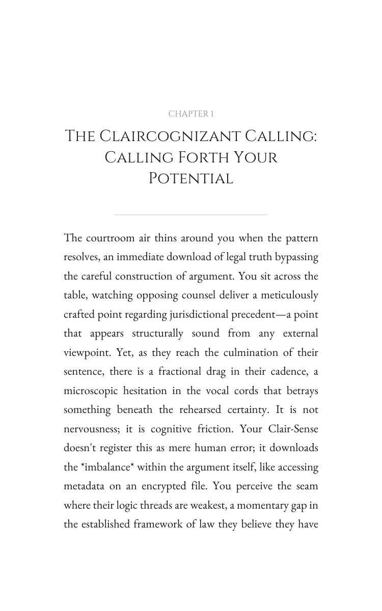 Claircognizant Legal Playbook: Ground Your Realm interior preview