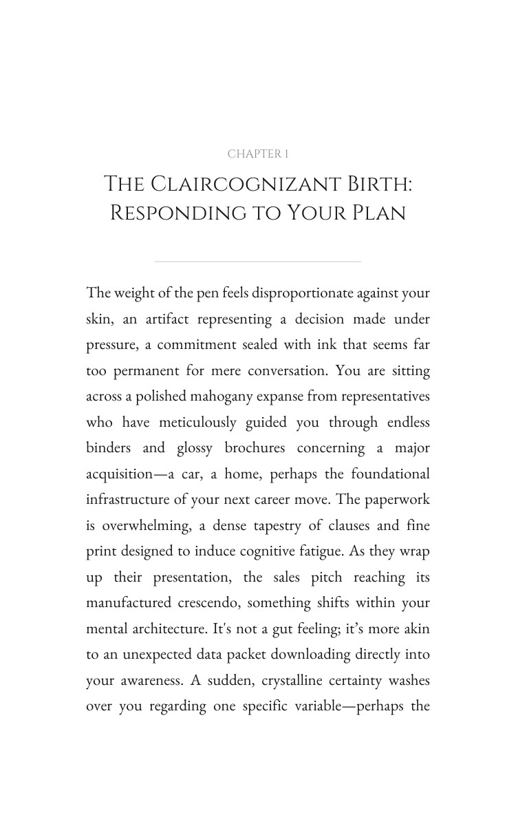 Claircognizant Major Purchases Reference: Your Core Designed interior preview