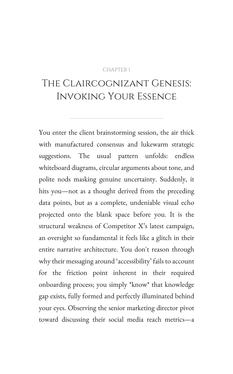 Claircognizant Marketing Strategy Guide: Systematize Your Work interior preview