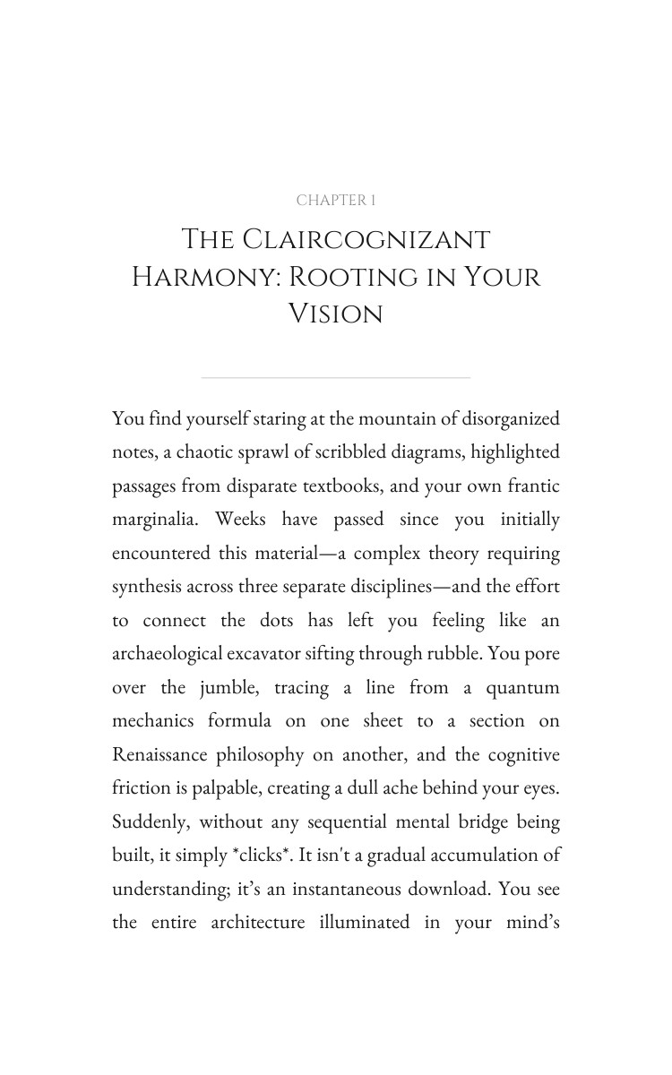 Claircognizant: Mastering Learning Study: Multiply Your Spirit interior preview
