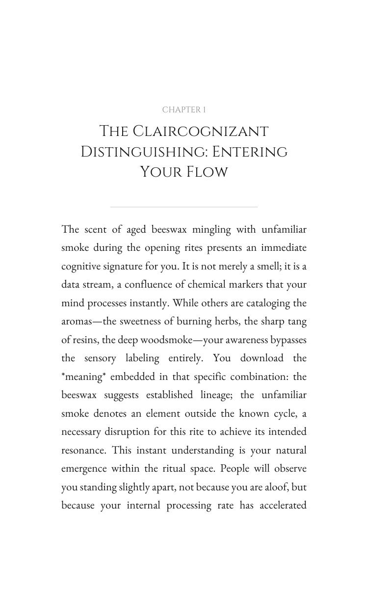 Claircognizant: Ritual Ceremony Integration: Cultivate Your Expression interior preview
