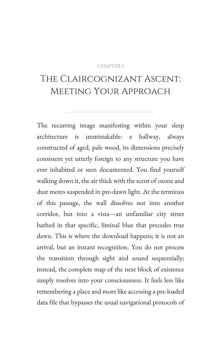 Claircognizant Sleep Dreams Guide: Amplify Your Page interior preview