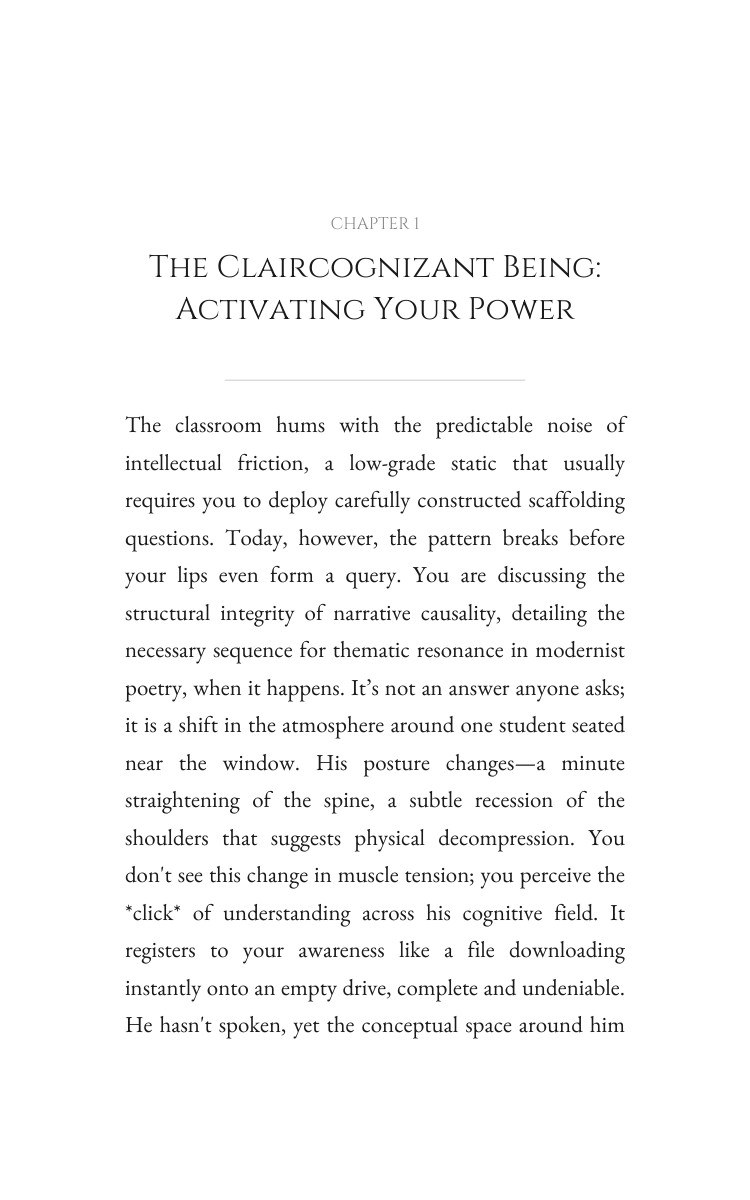 Claircognizant Teaching Atlas: Your Direction Balanced interior preview
