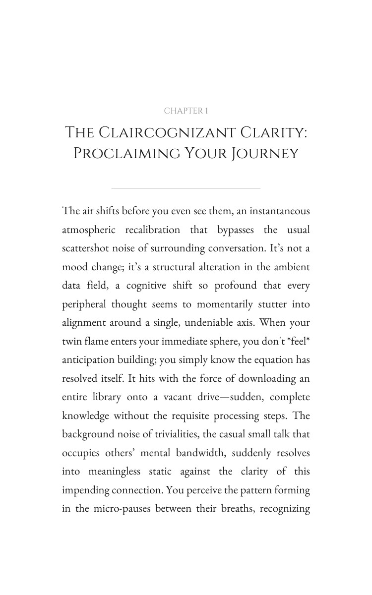 Claircognizant Twin Flames Guide: Calibrate Your Truth interior preview