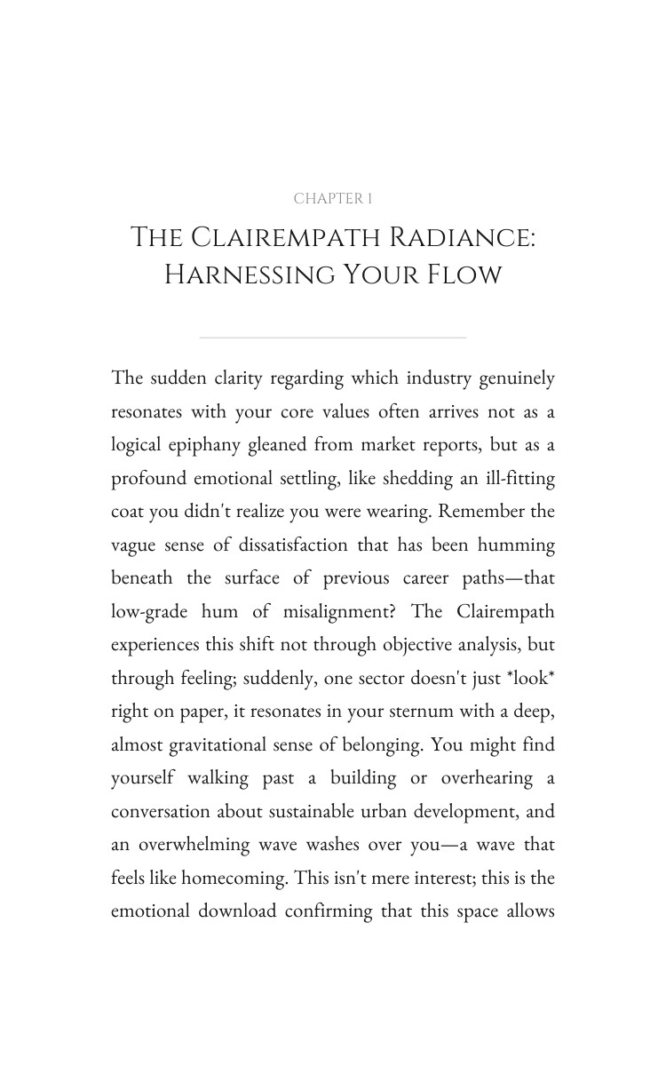 Clairempath Career: Your Success Map: Calibrate Your Longing interior preview