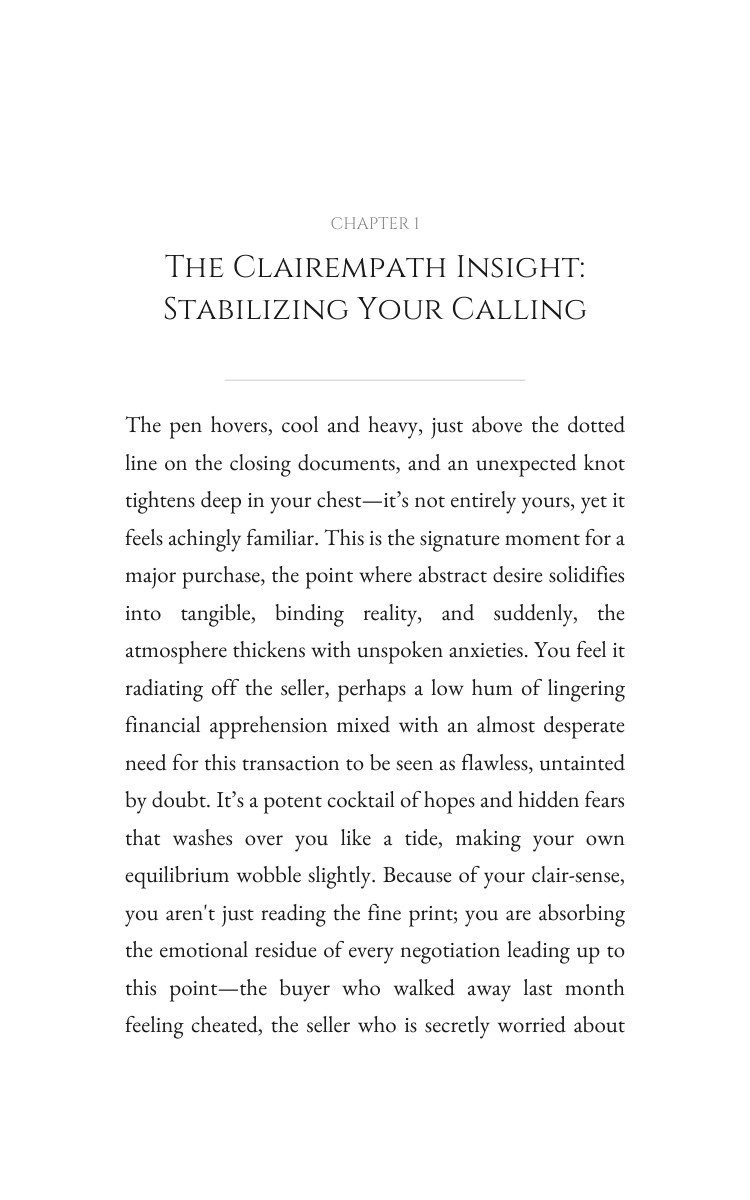 Clairempath Major Purchases Compendium: Navigate Your Yearning interior preview