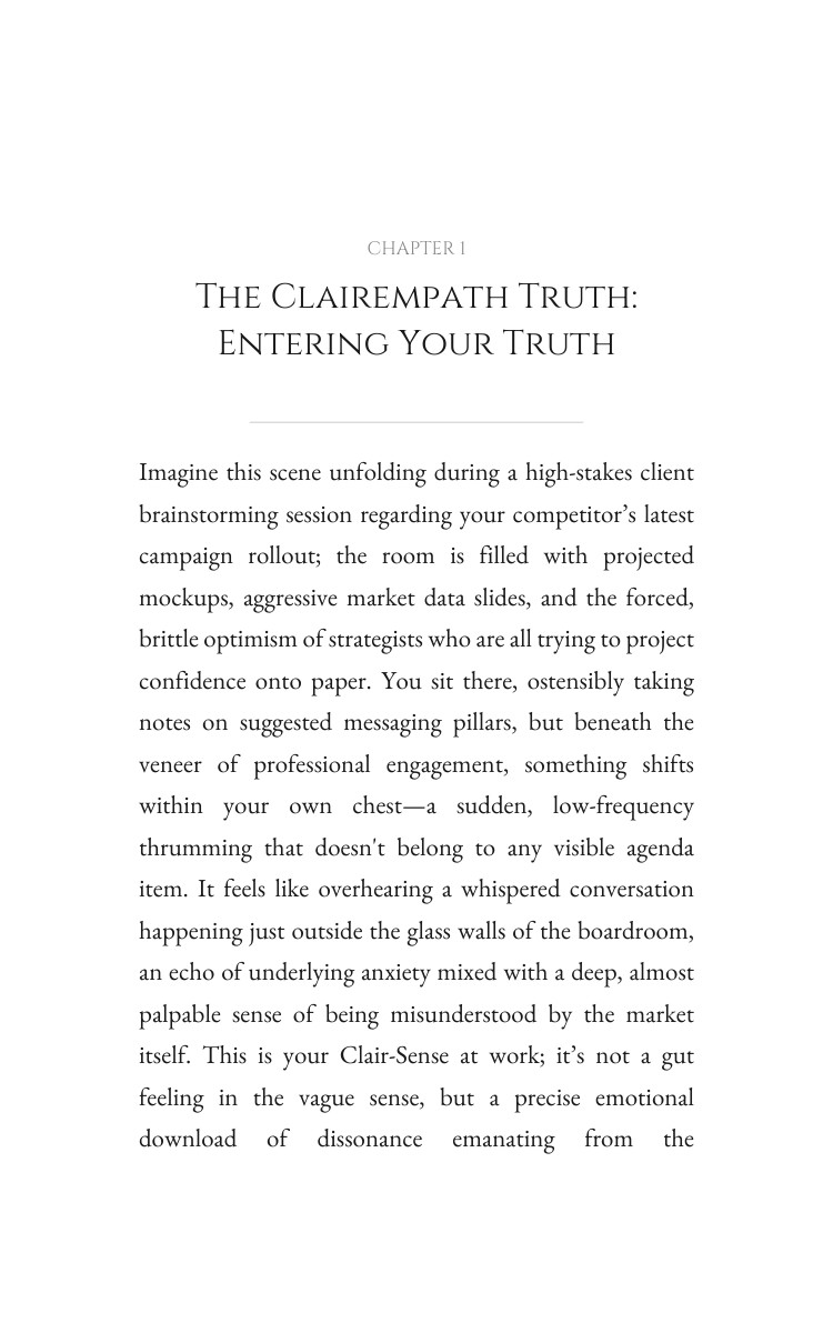 Clairempath: Marketing Activation: Reclaim Your Capacity interior preview