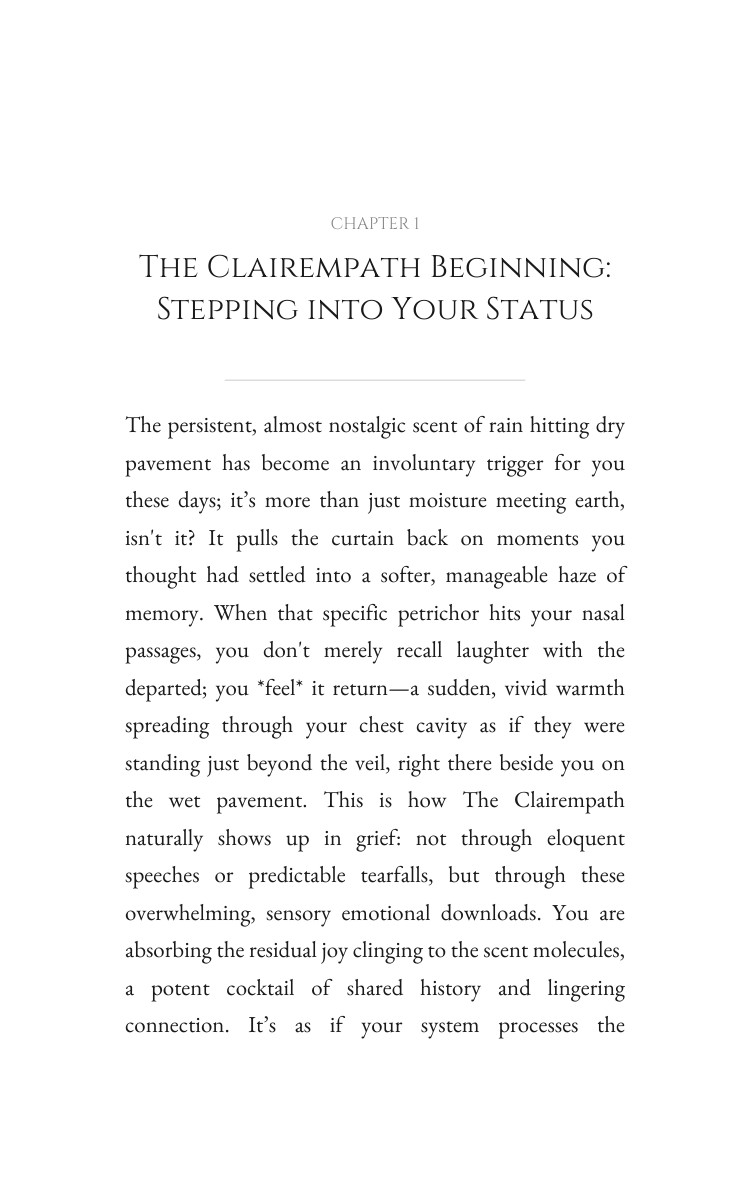 Clairempath Mastery: Grief: Refine Your Flow interior preview
