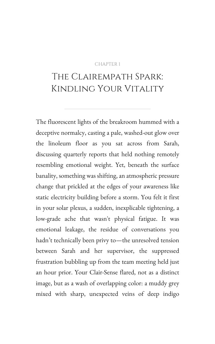 Clairempath Personal Growth Excellence Guide: Harness Your Truth interior preview