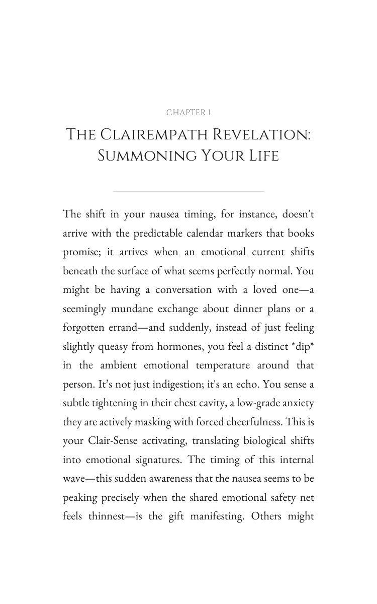 Clairempath Pregnancy Fertility Manual: Amplify Your Rise interior preview