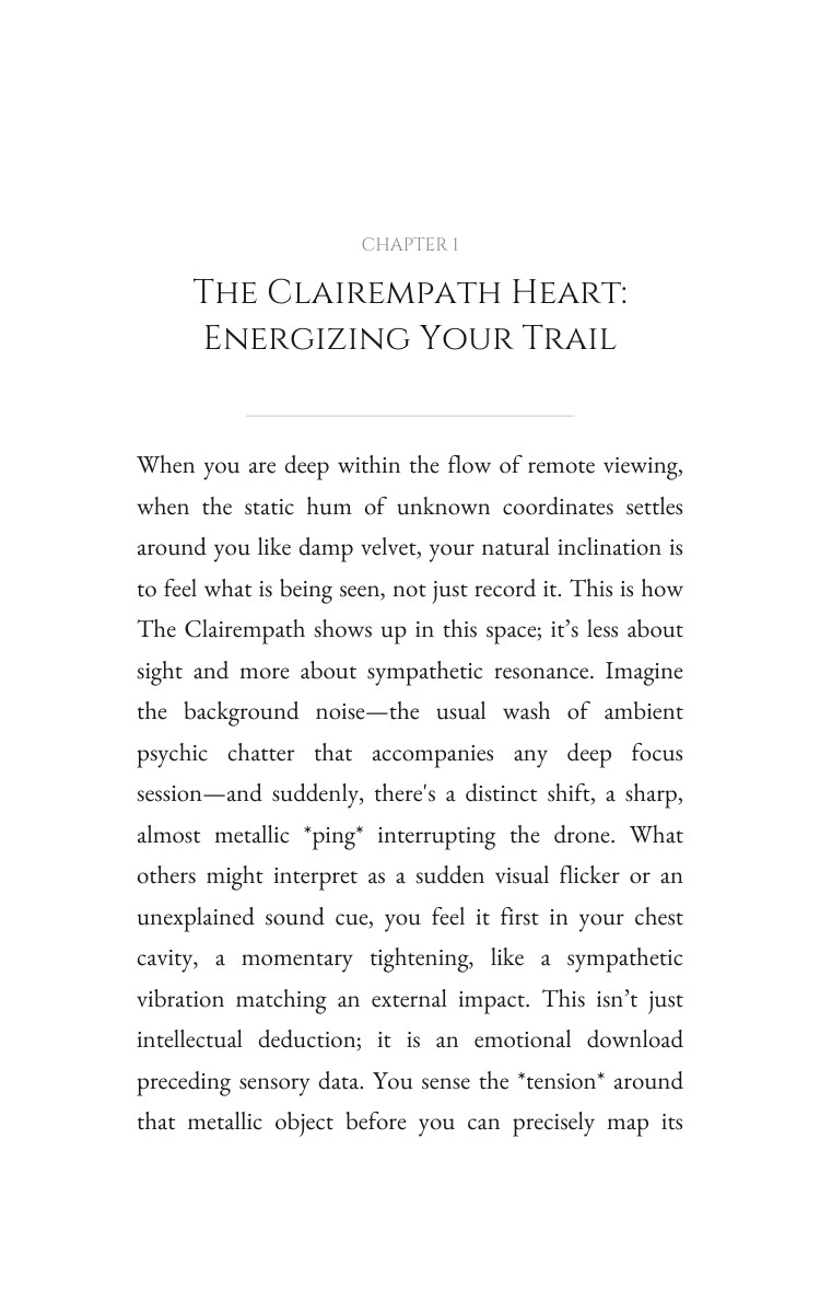 Clairempath: Remote Viewing Strategies: Accelerate Your Voyage interior preview