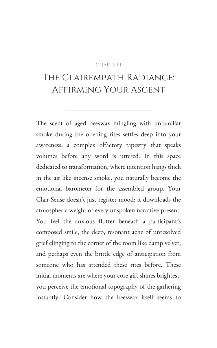 Clairempath Ritual Ceremony Achievement Guide: Your Art Unleashed interior preview