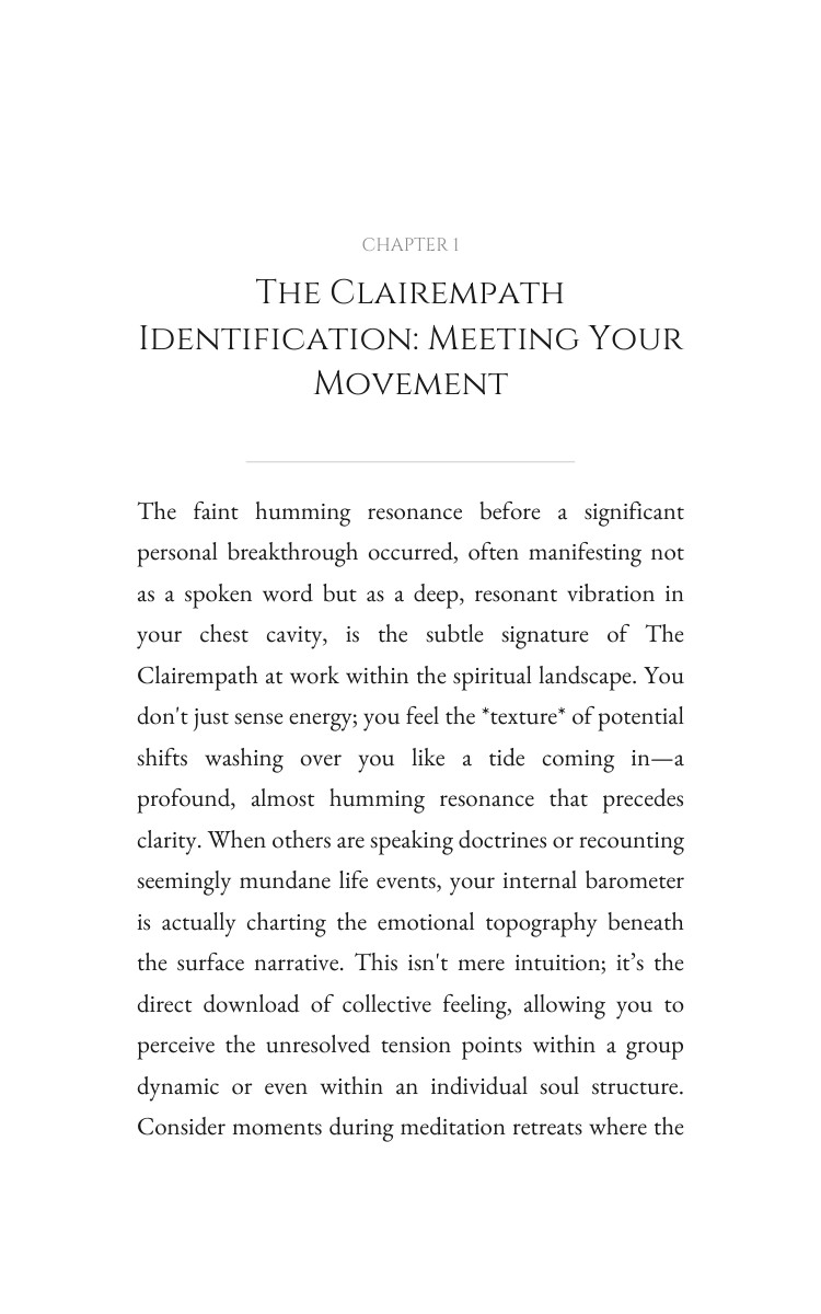 Clairempath Spirituality Optimization Guide: Cultivate Your Mission interior preview