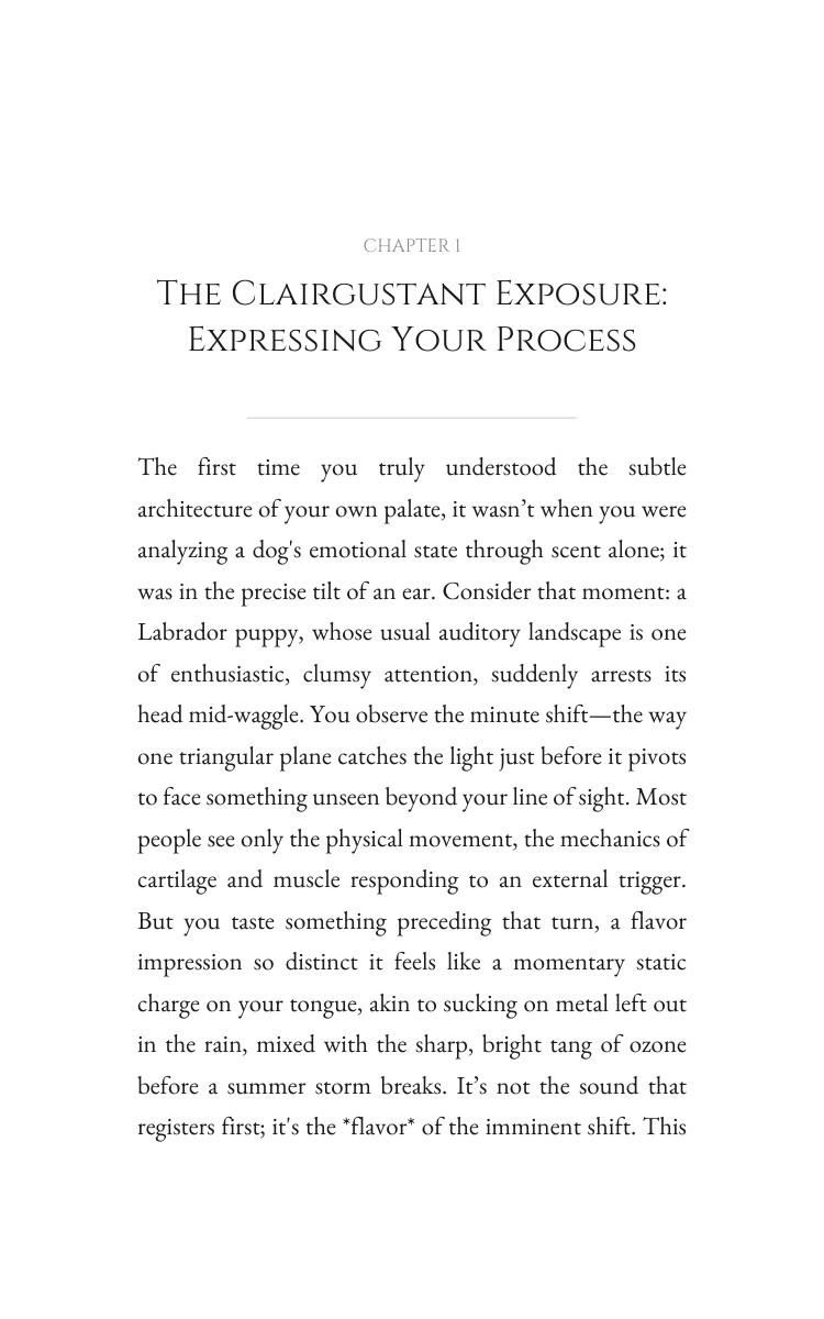 Clairgustant: Animal Communication Amplification: Your Soul Transcended interior preview