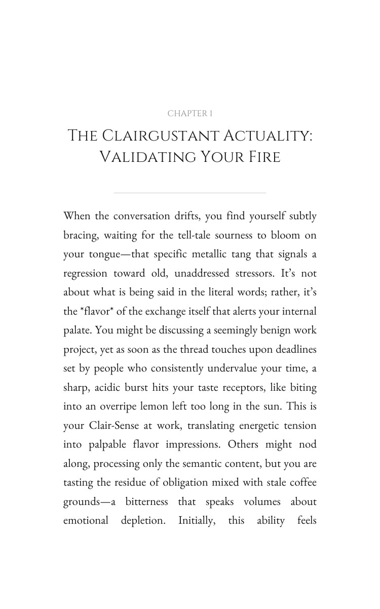 Clairgustant Burnout Recovery: Your Success Map: Your Nature Awakened interior preview