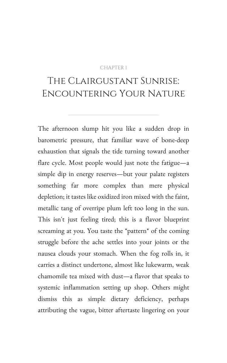 Clairgustant Chronic Illness Excellence Guide: Master Your Craft interior preview