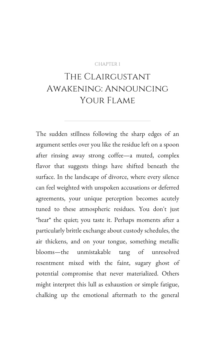 Clairgustant Divorce Field Guide: Vitalize Your Evolution interior preview
