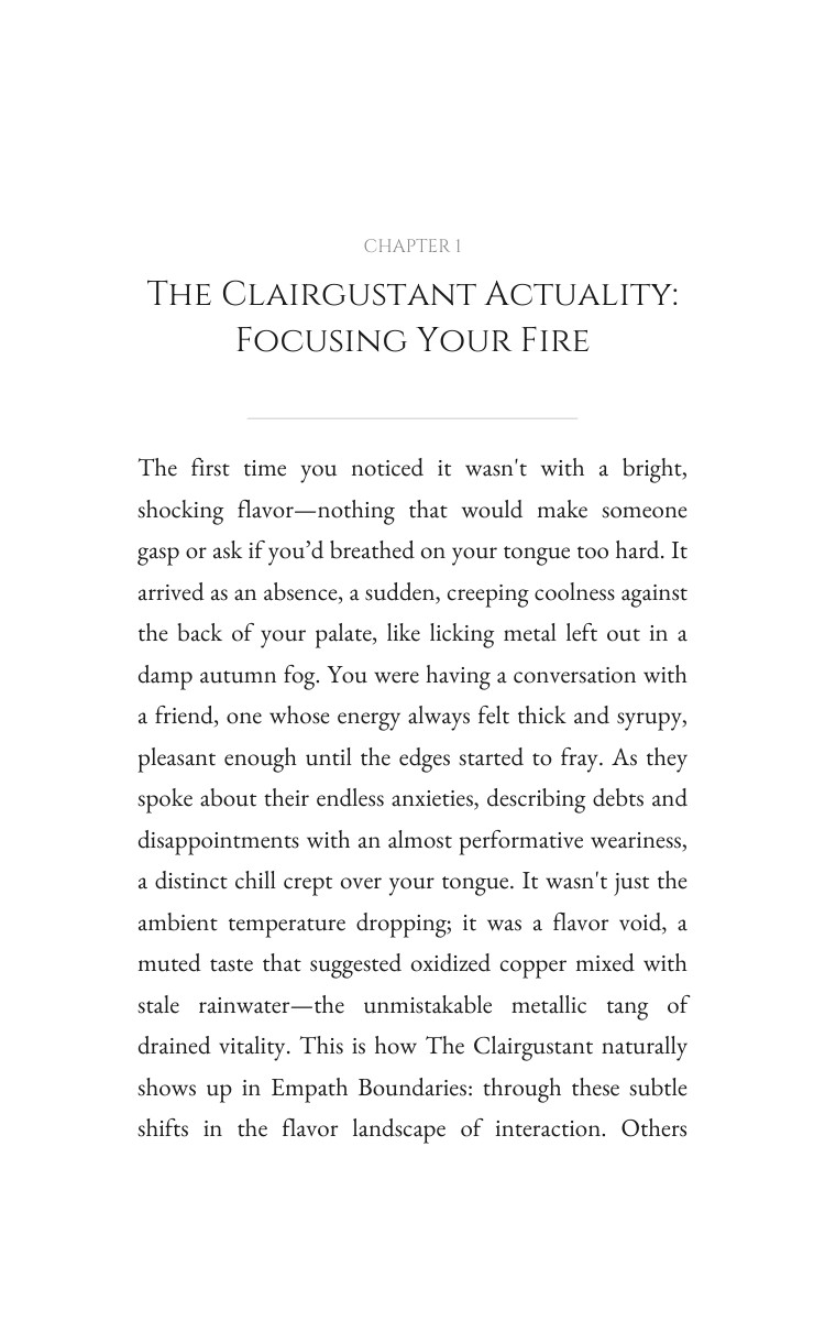 Clairgustant Empath Boundaries: Complete Guide: Your Ascent Clarified interior preview