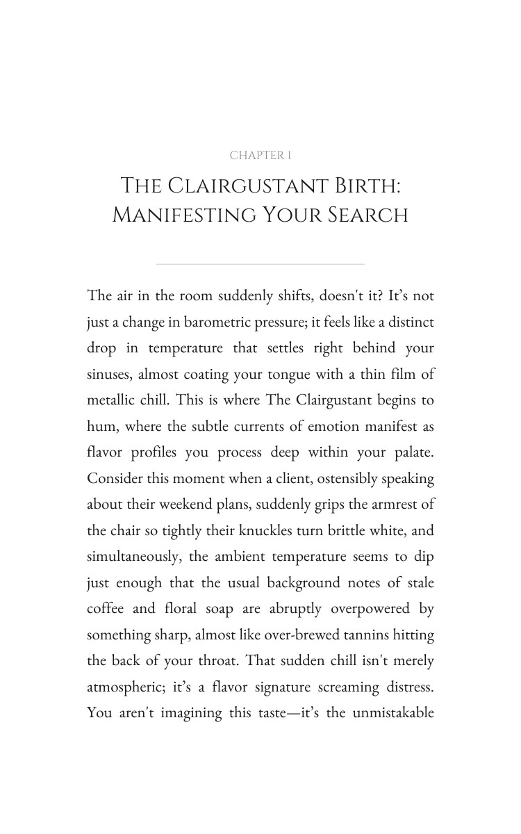Clairgustant Energy Reading Protocol: Your Journey Empowered interior preview