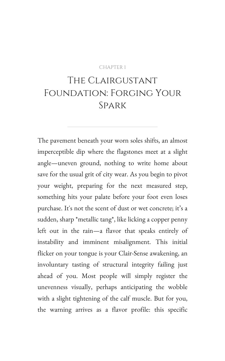 Clairgustant Moving Power Guide: Your Art Clarified interior preview