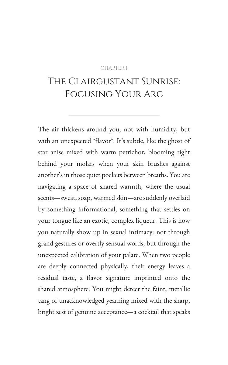 Clairgustant: Navigating Sexual Intimacy: Your Reality Blueprint interior preview