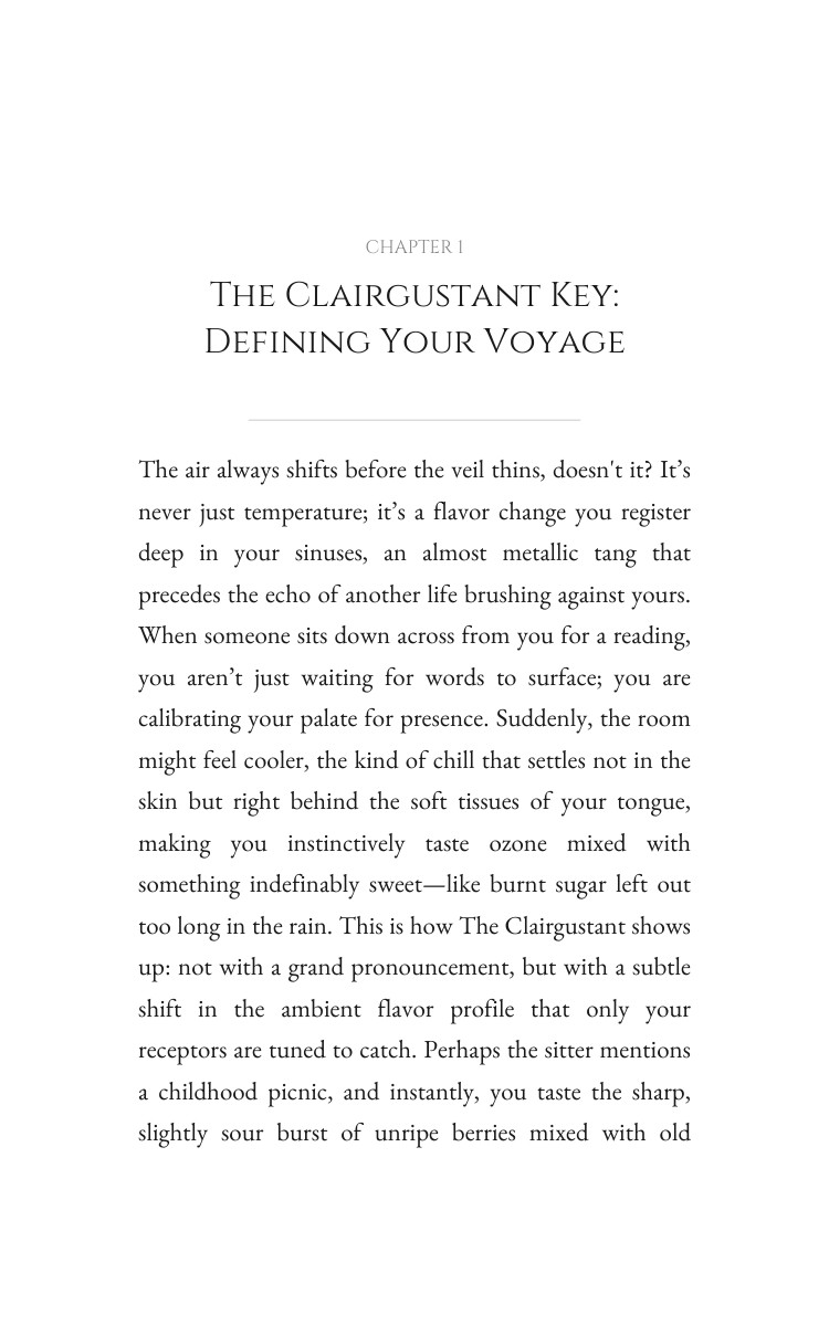 Clairgustant Path to Mediumship: Your Script Strategy interior preview
