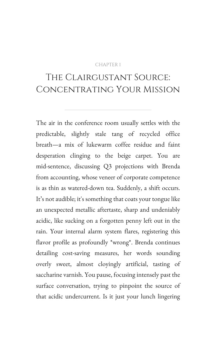 Clairgustant Personal Growth Breakthrough Guide: Your Way Optimized interior preview