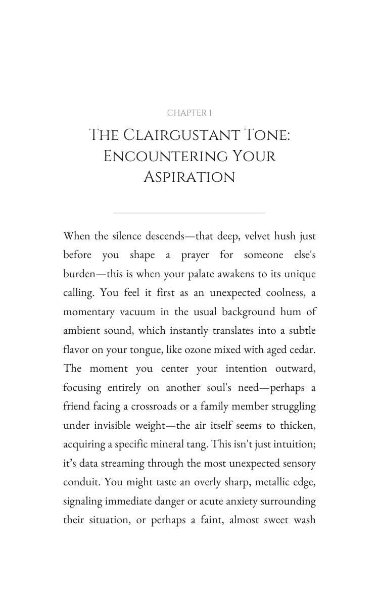 Clairgustant: Prayer Intention Realization: Accelerate Your Advancement interior preview