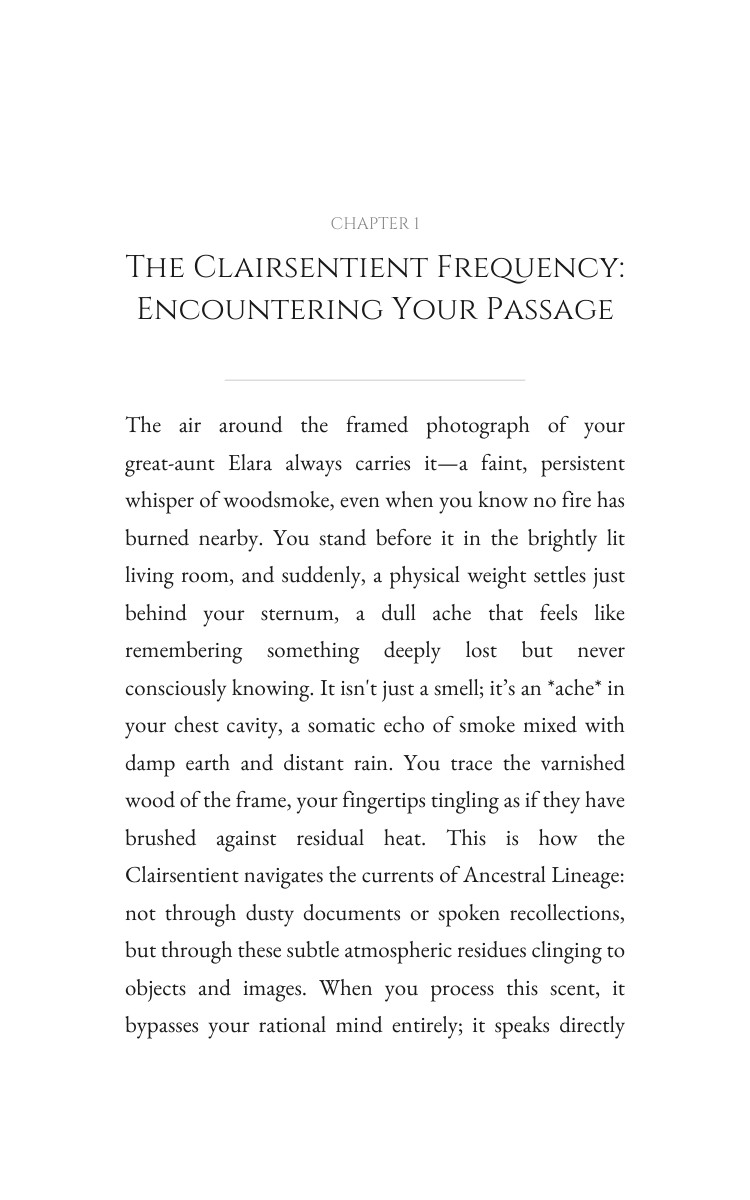 Clairsentient Ancestors Lineage Atlas: Your Skill Magnified interior preview