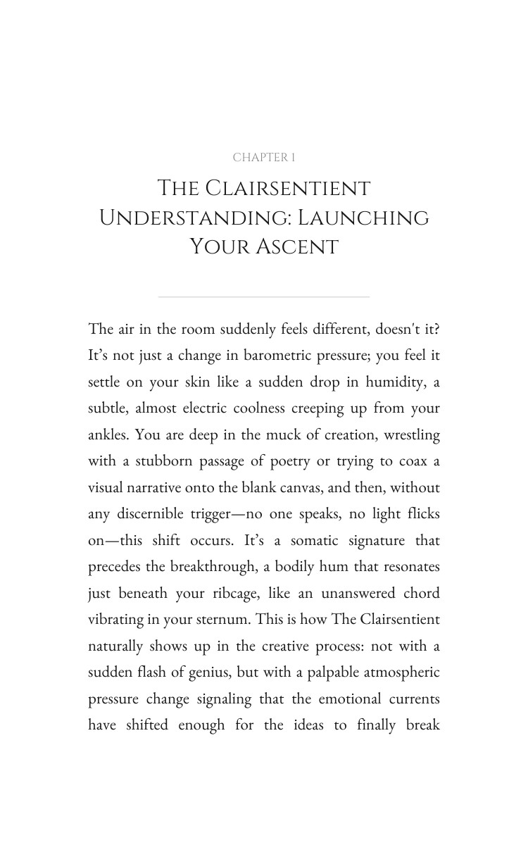 Clairsentient Creative Toolkit: Strengthen Your Evolution interior preview