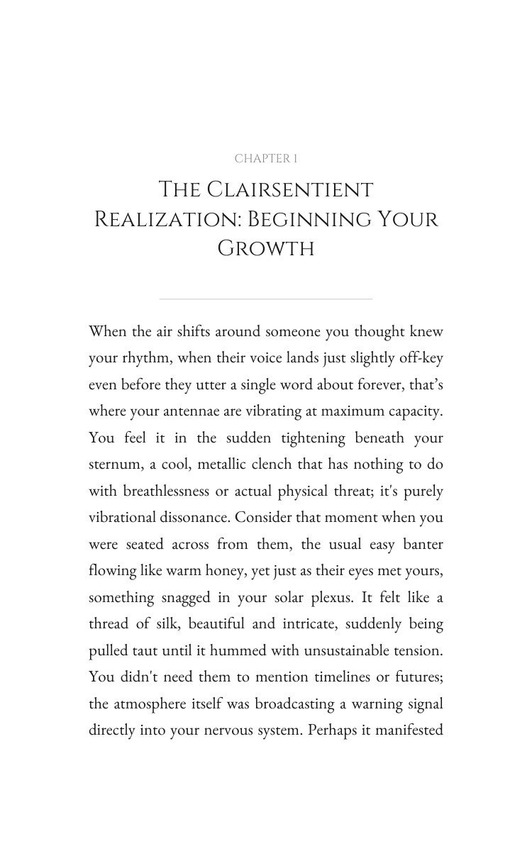 Clairsentient Love Accelerator: Claim Your Dream interior preview