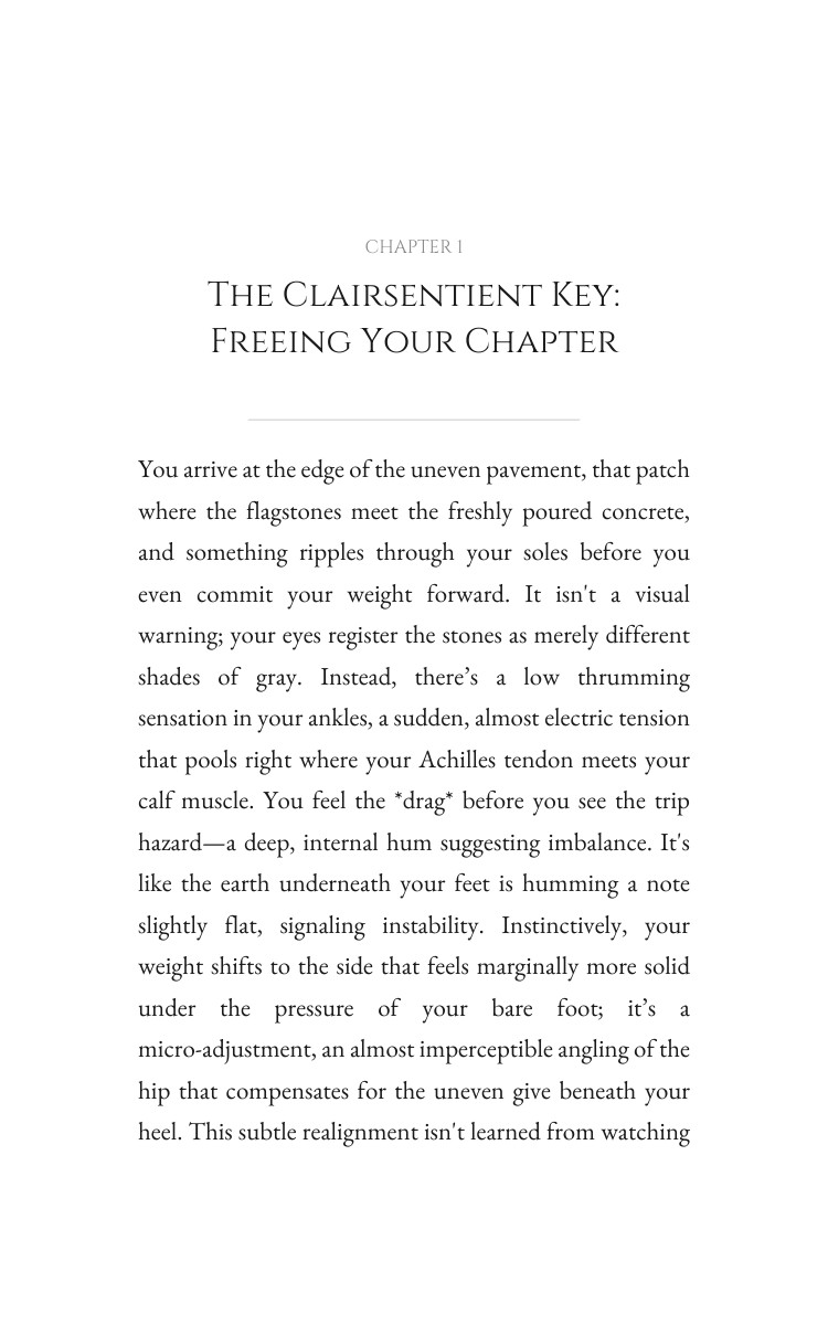 Clairsentient Moving Power Guide: Expand Your Course interior preview