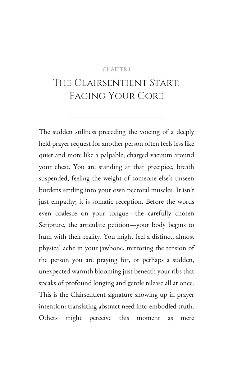 Clairsentient Prayer Intention Integration: Your Process Magnified interior preview