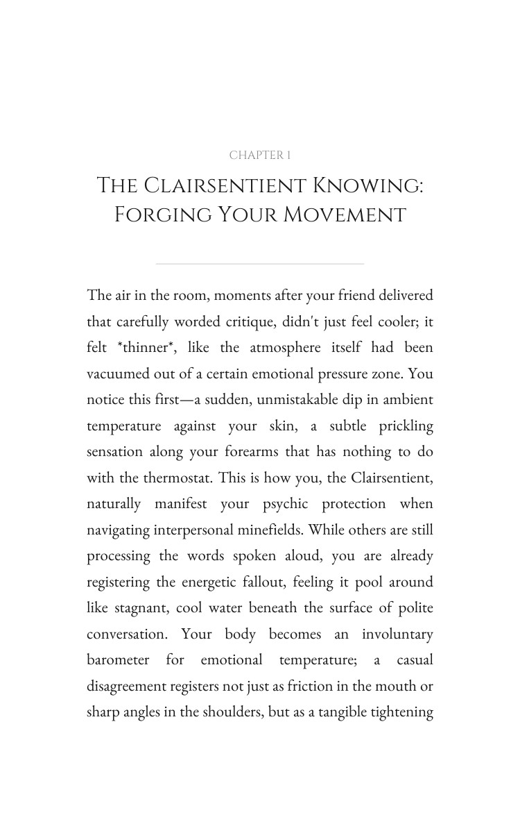 Clairsentient Psychic Protection Method: Orchestrate Your Arc interior preview