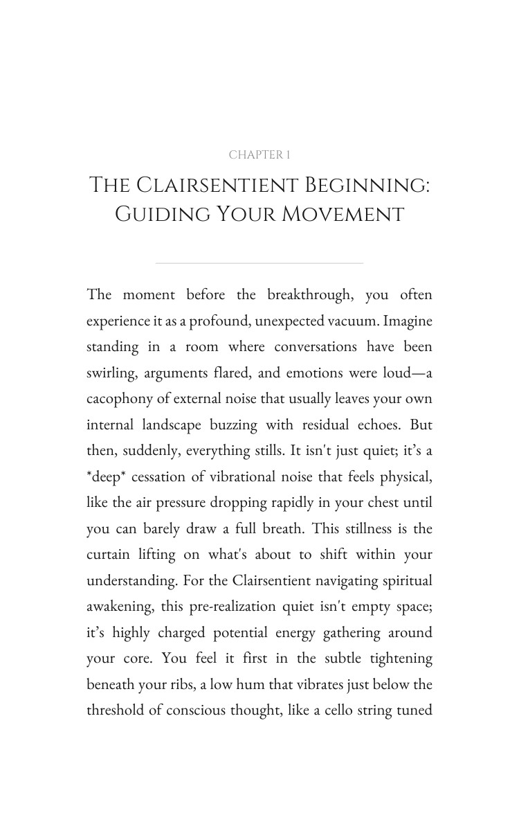 Clairsentient Spiritual Awakening Achievement Guide: Your Route Illuminated interior preview