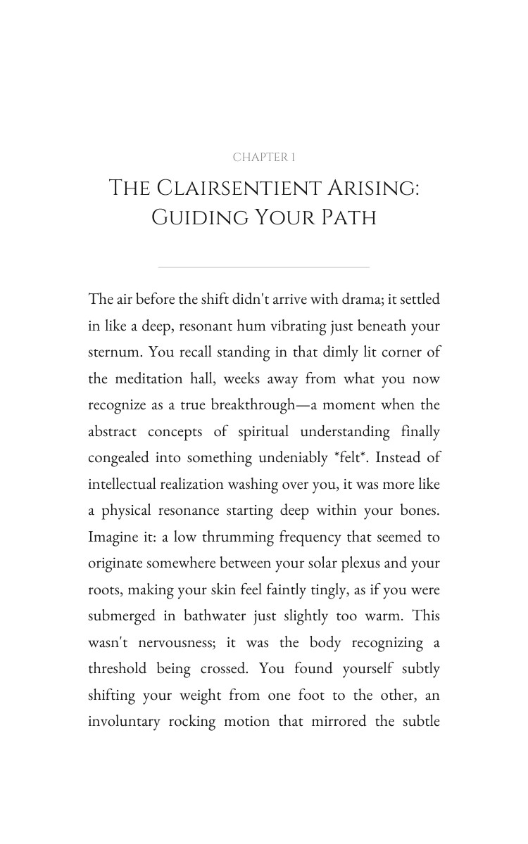 Clairsentient Spirituality Essentials: Establish Your Adventure interior preview