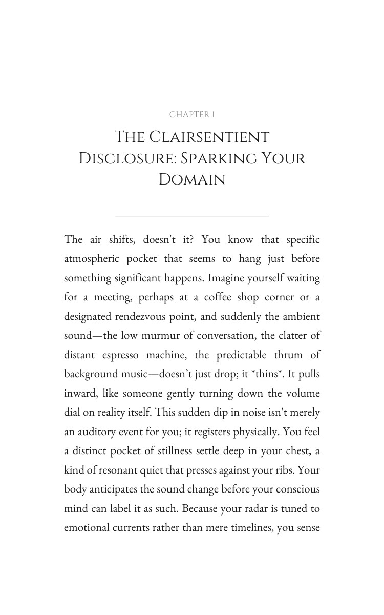 Clairsentient Timing Resource: Your Movement Catalyzed interior preview
