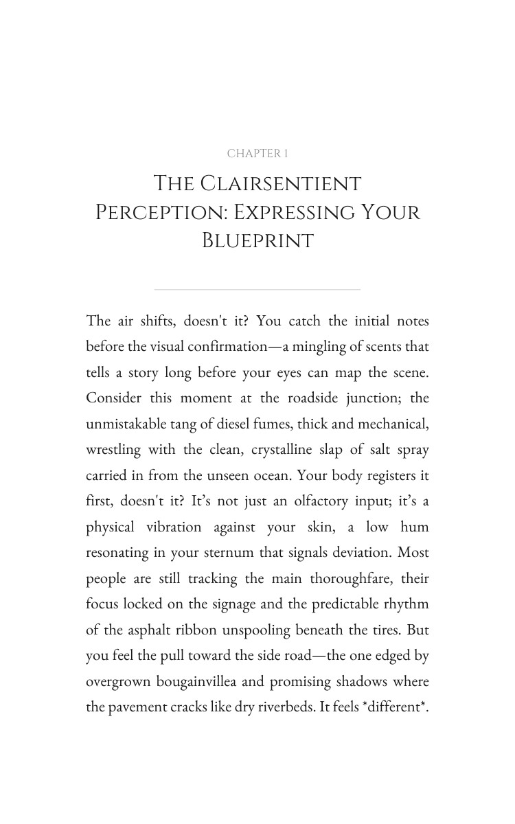 Clairsentient Travel Location System: Ground Your Transformation interior preview