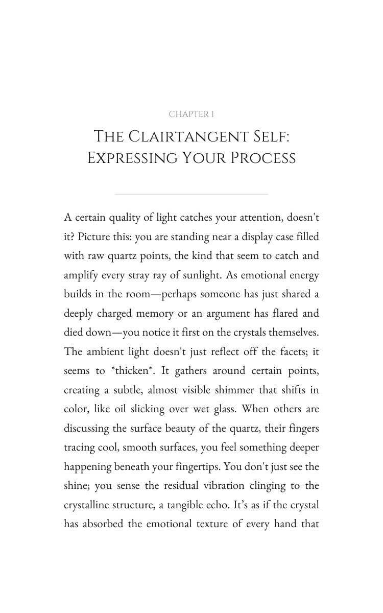 Clairtangent: Crystal Energy Integration: Your Purpose Sharpened interior preview